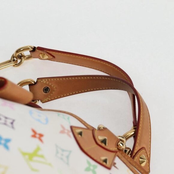 LOUIS VUITTON Monogram Multicolor Annie GM Tote Bag White - Picture 10 of 16